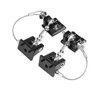 Akozon Kit de Bloqueo de capó Antirrobo para JK : Elegante, Ajustable y Fácil Instalación