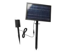 Akozon Kit de Bomba Solar de 8W con Manguera y Piedras de Burbujas para Estanque, Acuario, Peces, 3 Modos, Oxigenador Portátil IP65
