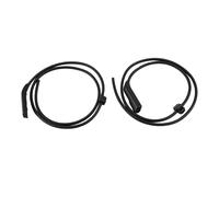 Akozon Kit De Boquillas para Lavaparabrisas Delantero OEM 1628230 02 A | Manguera de Caucho, Conector de Plástico, Surtidores Rociadores del Brazo del Limpiaparabrisas, Modelo 3 2017-2024 Y Modelo