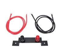Akozon Kit de Bornes Remotos de Batería, Terminales de Carga Remota 7 Awg | Kit de Reubicación de Bornes, Cobre y PVC, Carga Remota para UTV ATV y Más