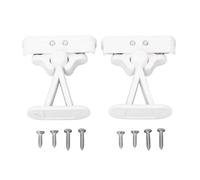 Akozon Kit de Captura de Retención de Tope de Puerta de Puerta RV Tipo T para Motorhomes Caravans White