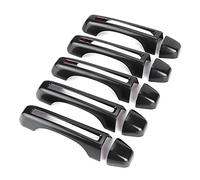 Akozon Kit de Cubierta de Manija de Puerta Compatible con JL JLU | 5 Unids/set Kit de Cubierta de Inserciones de Manija de Puerta de Coche Decoración Exterior JL JLU 2018 2019 - Automotriz/Reemplazo