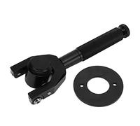 Akozon Kit de Extracción de Embrague de Herramienta de Cambio de Correa, Kit de Herramientas de Cambio de Correa de Embrague, Aleación de Aluminio Antideslizante, Repuesto Negro para Can Am Maverick X