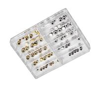 Akozon Kit de Herramientas de Reparación de Accesorios de Repuesto de Piezas de de Reloj Surtido