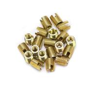 Akozon Kit de Inserción de Rosca Autorroscante de Acero Al Carbono 302 de 20 Piezas - Solución de Reparación Versátil para Múltiples Industrias (#1)