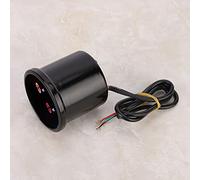 Akozon Kit de Manómetro de Aire PSI de 2 Pulgadas y 52 Mm con Pantalla Digital LED para Sistemas de Suspensión Neumática - Sensor de Precisión para un Estilo de Tablero Mejorado