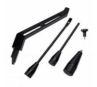 Akozon Kit de Palanca de Cambios y Intermitentes Inclinables Negro para Coches y Camiones 1967-1994. Juego de Repuesto Directo para Columna de Dirección Vehicular