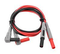 Akozon Kit de Prueba de Sonda Multímetro Reemplazable Multifuncional P1300F, 28 Uds., con Conectores Banana de 4Mm y Accesorios