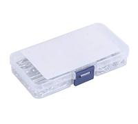 Akozon Kit de Surtido de Pinza de Cotter de 100 Piezas Akozon con Alfileres de Plástico R, Pasadores Divididos y Clips de Sujetador para Proyectos Automotrices y de Bricolaje