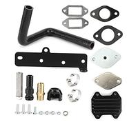 Akozon Kit de Válvula de Acelerador Enfriador 6.7L para 2500 3500 4500 5500 13-18 (Sin tubo de reciclaje de residuos)