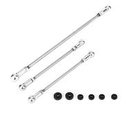 Akozon - Kit de varilla de conexión de engranajes de 3 piezas 245283 2452 / E1 de repuesto para 106 2003 MK II Hatchback