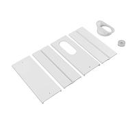 Akozon Kit de Ventilación de CA Manguera de 5,1 Pulgadas - Kit de Ventilación de Ventana de Acondicionador con Buen Sellado e Instalación | Accesorios para el Hogar y la Cocina