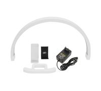 Akozon Lámpara de Escritorio para Uñas de Media Luna con Botón Táctil de 20 Pulgadas Luz de Escritorio de 3200 a 5600 K con Clip para Teléfono para Extensión de Pestañas Luz de Media