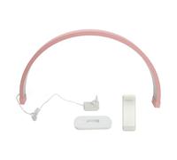 Akozon Lámpara de Mesa de Media Luna, Lámpara de Escritorio de Uñas de Media Luna de 27 Pulgadas 40W 3200-5600K 2000LM Lámpara de Escritorio de Manicura con Control de Botones para (Pink)