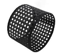 Akozon Lámparas de Mesa y de Pie con Pantalla Hueca Tallada - Pantalla de Lámpara de PE Compatible con Portalámparas E27 E14 - Iluminación y Ventiladores de Techo