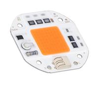 Akozon LED DE Alta Potencia, Beads DE Lámpara para la Luz DE Cultivo Hidropónica DE Bricolaje 220V L E D CRECIMIENTO DE CHIP SEGURA 380 800NM COB (100W)