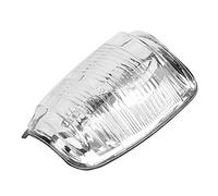 Akozon Lente de luz de espejo retrovisor Indicador de espejo de ala de puerta exterior Lente transparente Se adapta a Transit MK8 2014+ (izquierda) Luz de señal de de repetidor