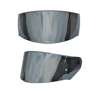 Akozon Lentes de Casco Antiarañazos, Visor de Moda, Lente de Viento de Repuesto para FF320 328 353 800 2021, Conducción Informal Transparente