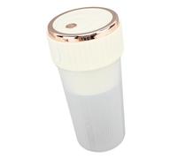 Akozon Licuadora Recargable USB Beige de 300 Ml con Batería de 1500 MAh - Batidora Inalámbrica con Cuchillas de Acero 3D de 22,000 RPM - Exprimidor Portátil para Batidos, Jugos y Más