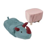 Akozon Lindo Taburete de Animales de Dibujos Animados para Niños, Reposapiés Creativo de la Sala de Estar, Banco de Diversión sin Ensamblar, Colores Al Azar, Silla Pequeña Adorable para el Hogar, (#3)