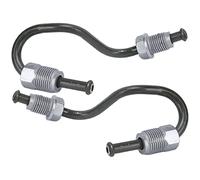 Akozon Línea de Freno Trasero 2PCS Izquierda Y Derecha 1K0611763E 1K0611763F Reemplazo para A3 Convertible