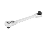 llave carraca mini + Ratschenschlüssel , 1/4 "Mini-Ratschen Steckschlüssel Schraubendreher Inbus Drehmomentschlüssel Ratschenschlüssel Schraubendreher Inbusschlüssel für die Autoreparatur(130mm)