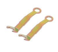 Akozon Llave de Ajuste de Pivote de Acero 2pcs para Colgilla de Puertas Correderas de 3/8 Pulgadas, Herramienta Ideal de 3 Pulgadas de Longitud para el Armario y los Ajustes de la Puerta de