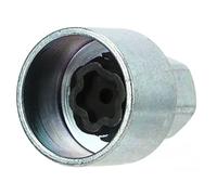 Akozon Llave de Bloqueo de Rueda Antirrobo para 1, 3, 5, 6, 7 Series, X1, X2, X3, X4, X5, X6, Z4, Herramienta Confiable para Quitar Tuercas (048)