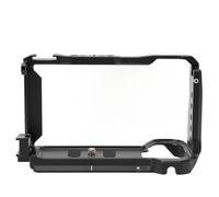 Akozon LUGA de Jaula de Cámara de Video de Aleación de Aluminio Resistente con Hilo de 1/4 de Pulgada y Puerto de Zapato Frío, Jaula de Cámara Completa Diseñada para el Modelo A6700 PU3123B