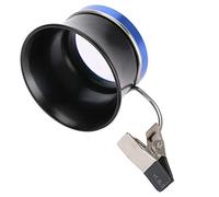 Akozon Lupa Portátil con Clamp/Holder para Gafas, Lupa 20X para Joyería, Relojería y Reparación (10X)