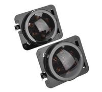 Akozon Luz de señal de 1 par de Luces LED de señal de para Guardabarros de Coche, luz Amarilla de señalización Lateral de Coche para JK 2007-2015, luz indicadora Lateral