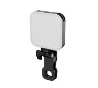 Akozon Luz de Vídeo LED Magnética Luz de Relleno para Fotografía Regulable 2500K-9000K para Computadora Tableta Teléfono Móvil Cámara DSLR de Batería Incorporado Adaptador de