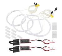 Akozon Luz del Ojo del ángel, luz Blanca del Anillo de la luz del Ojo del ángel del Alto Brillo de la modificación del Coche Apta para E46