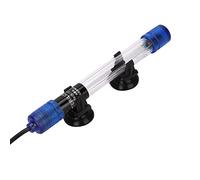 Akozon Luz UV-impermeable lámpara, 220-240V impermeable UV esterilizador bacterias sumergible matando para acuario tanque de peces 7W decoración tanque 5-13W (UV-7)