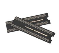 Akozon M.2 S Graphene Heatsink High Termal Condivity Enfriamiento Rápido NVME Copper Grafeno Heatsink para Computadoras Portátiles y PC (2 disipadores de calor de grafeno de lámina de)
