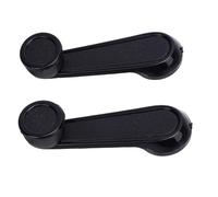 Akozon Manija de Manivela para Ventana de Coche, Repuesto para Plástico Abs, Diseño Ergonómico, Manivela para Ventana Interior, 6926004020B0, Color Negro (BLACK)