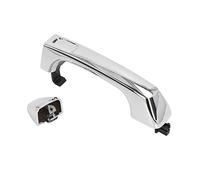 Akozon Manija de Puerta Exterior de Automóvil, Manija de Puerta Exterior Cromada Manija de Puerta Exterior de Automóvil 15296932 para H3 2006-2010 para H3T 2009-2010