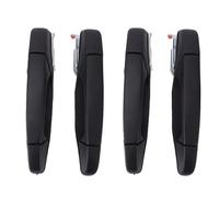 Akozon Manijas de Puerta Cromadas Exteriores 1311163 Reemplazo del Kit de Manija de Puerta Exterior Negra para 1500 2500HD 3500HD