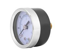 Akozon Manómetro de Manómetro BSPT de 0 60 Psi 0 4 Bar de 1/8 "para Instrumento de Dial de Aceite de Aire de Agua, de 40 Mm de Dial 0 60 Psi 0 4 Bar con Conexión NPT para Aire Preciso