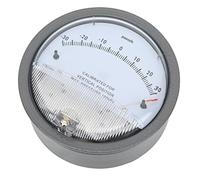 Akozon Manómetro Diferencial para Detección de Filtros HVAC en Salas limpias: Componentes de Vacío con Puntero Preciso, Aluminio Resistente a la Corrosión, Tamaño Pequeño, Amplias Aplicaciones