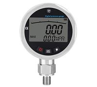 Akozon manometro digital hidraulica Manómetro Digital Probador de Manómetro Hidráulico 400BAR 0-40Mpa 10000PSI con conector G1/4