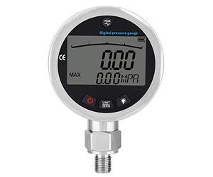 Akozon Manómetro Digital Probador de Manómetro Hidráulico Presión Hidráulica Digital Medidor 400BAR 0-40Mpa 10000PSI con conector G1 / 4