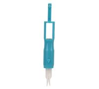 Akozon Máquina de Coser de 18 Piezas Conjunto de Aguja Doble de Alta Resistencia Menos Agujas Gemelas de Acero con Rosero para Costura Decorativa (#1)