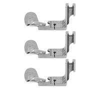 Akozon Máquina de Coser de Cama Plana Industrial, 3 uds., Dobladillo Curvo, Forma de, Fondo Plano, Acero, 1/8 Pies Enrollados