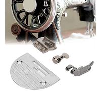 Akozon Máquina de Coser Sierra Placa Aguja Abrazadera Kit Prensatelas Máquinas de Coser Domésticas - Accesorios Flyman, y Modelos