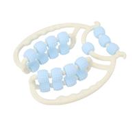 Akozon Masajeador con Rodillo Muscular de Tejido, Pierna, Cuello, Brazo, 20 Ruedas, Rodillo Muscular, Alivia la Fatiga y la Tensión, Abrazaderas Circulares para Piernas, Masajeador