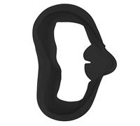 Akozon Máscara de Ojos de Silicona para Gafas VR para 2: Cubierta Protectora Transpirable Antisudor, Ajuste Cómodo, Fácil Instalación, Mejora la Experiencia Visual (Black)