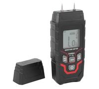 Akozon Medidor de Agua de Madera, Detector Digital de Fugas de Agua para Leña, Probador de Humedad, Pantalla LCD, 2 Sondas, 7 Materiales