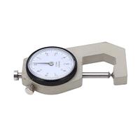 Akozon Medidor de Espesor de 0 a 20 Mm con Pantalla de Puntero de Escala Transparente Micrómetro de Espesor Portátil para Tubo de Tela Metálica Medición de Placa de Cuero y Alta Precisión 0,1 Mm