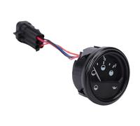 Akozon Medidor de Gasolina Batería Carro 48 V, Indicador del Estado Carga Repuesto para EZGO RXV 2008 en Adelante con Orificios Montaje 2 Pulgadas 612314 610583 610191